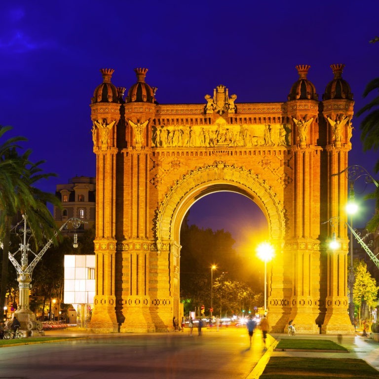 arco del triunfo en barcelona arco del triunfo en barcelona